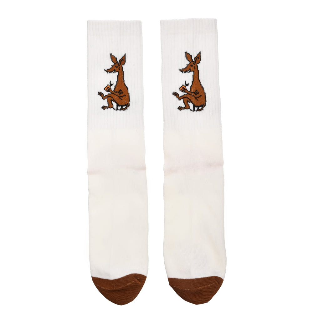 Sniff Menn Retro Sokker Hvit - Nordicbuddies