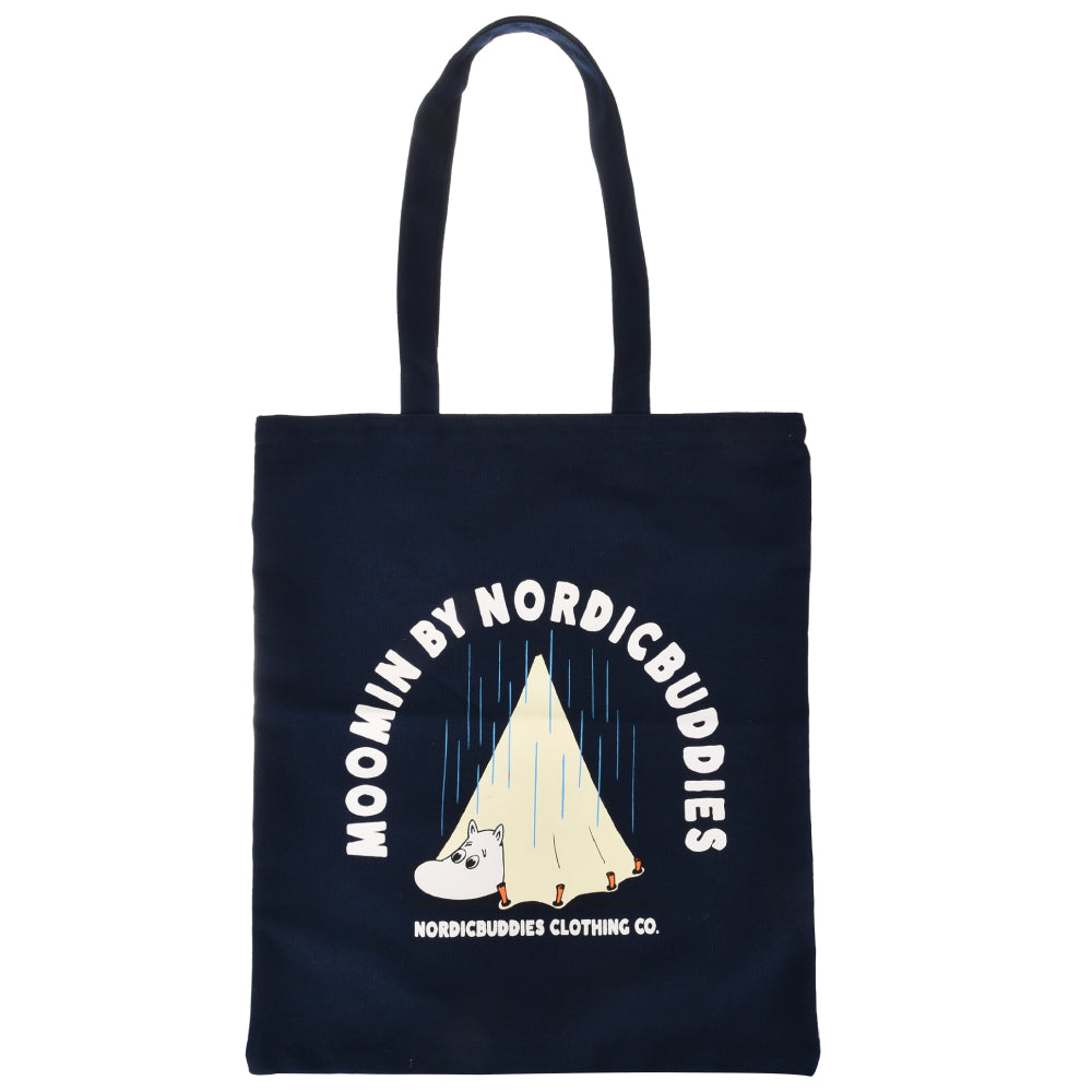 Mummitroll Camping Tote Bag Svart - Nordicbuddies