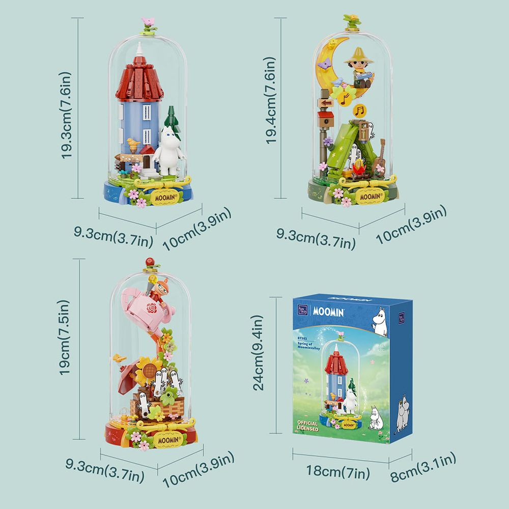 Moominvalley Building Block Model - The Official Moomin Shop