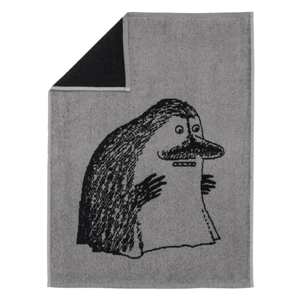 Hufsa Håndkle 50x70 Grå - Moomin Arabia