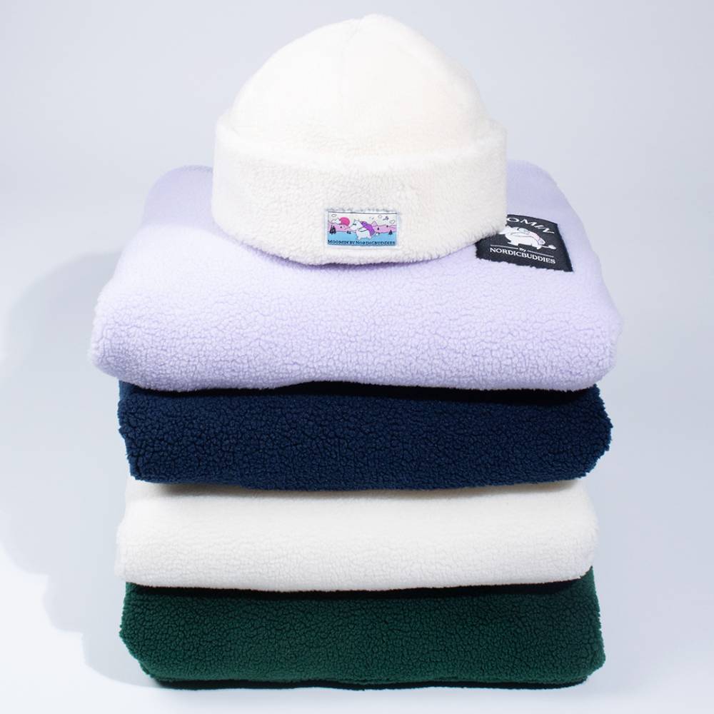 Mummitroll Fleece Voksen Mørkegrønn - Nordic Buddies