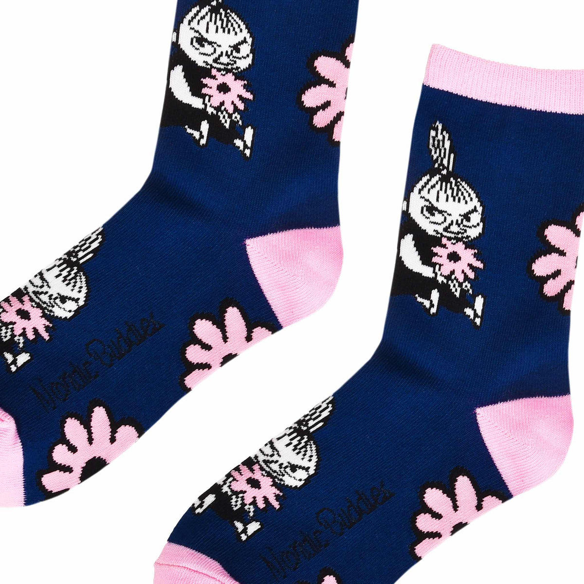 Moomin Sokker Damer Lille My Navy/Rosa - Nordicbuddies