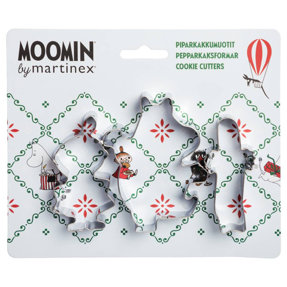 Mummi Jubilant Pepperkakeformer sett av 3 - Martinex