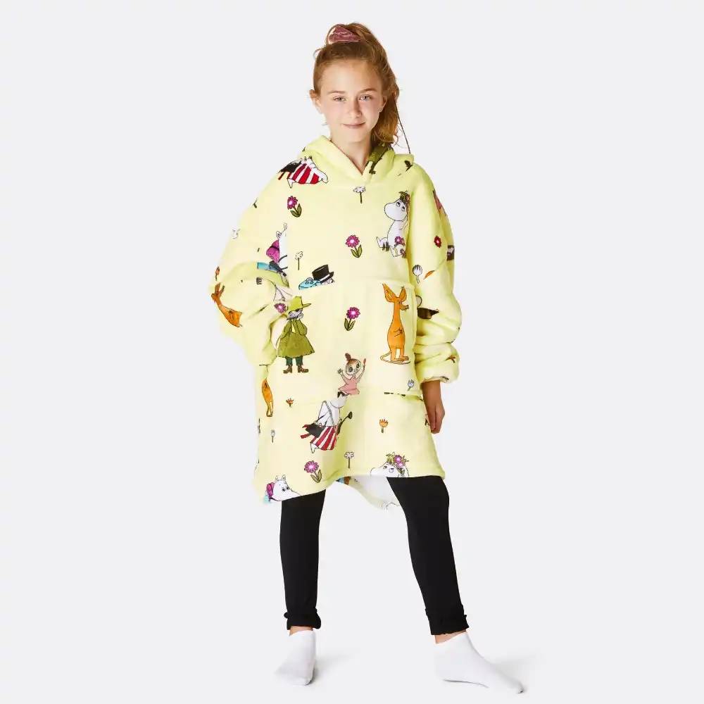 Mummi HappyHoodie Barn Gul - SillySanta