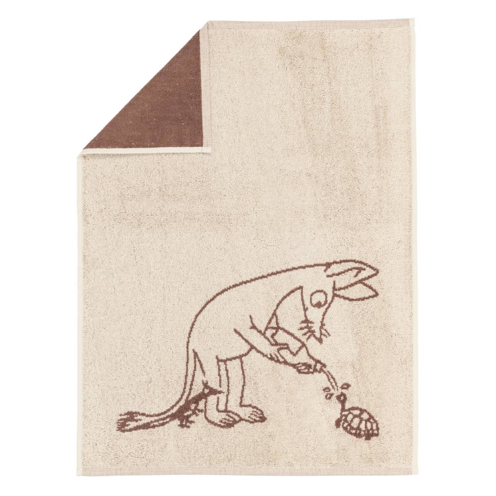 Sniff Håndkle 50x70 Beige - Moomin Arabia