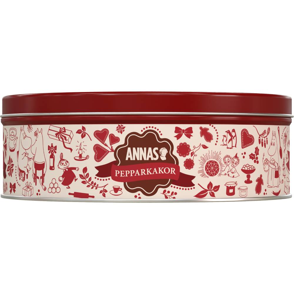 Moomin Annas Gingerbreads Tin 280g - The Official Moomin Shop