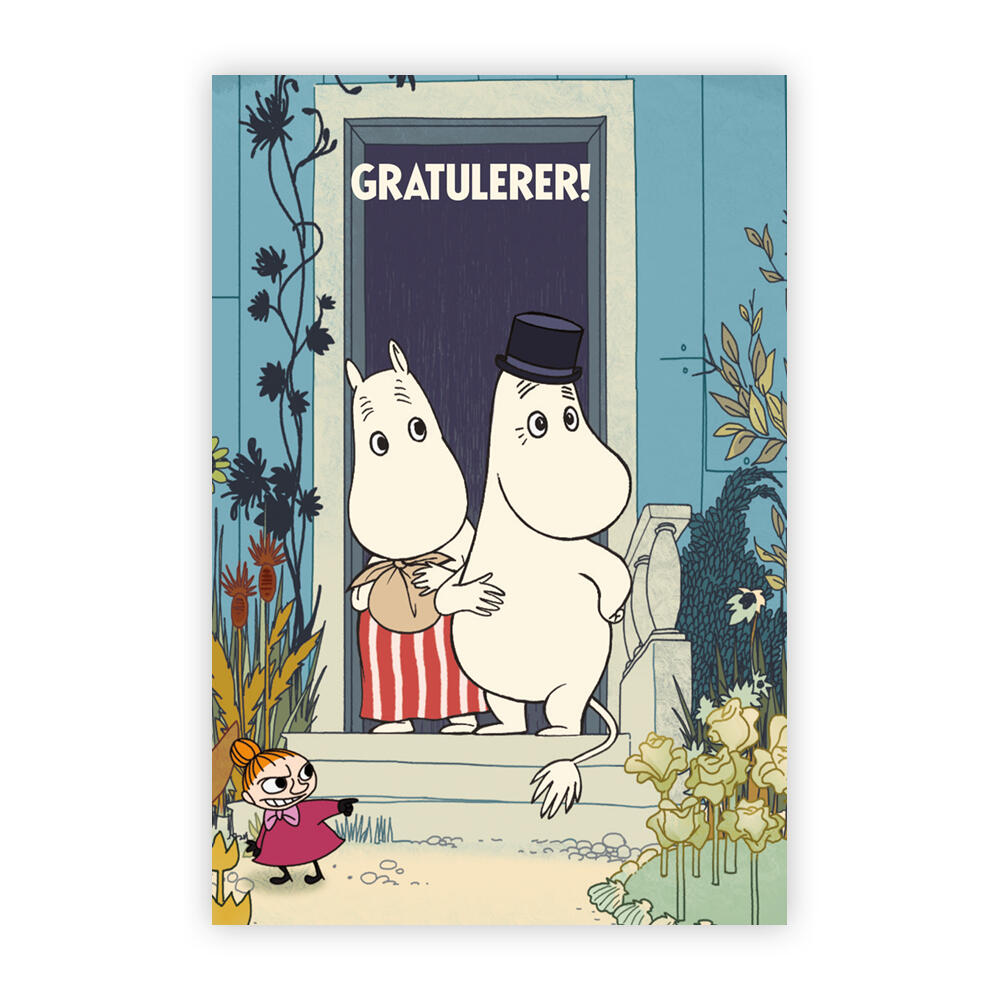 Mummi dobbeltkort- Gratulerer
