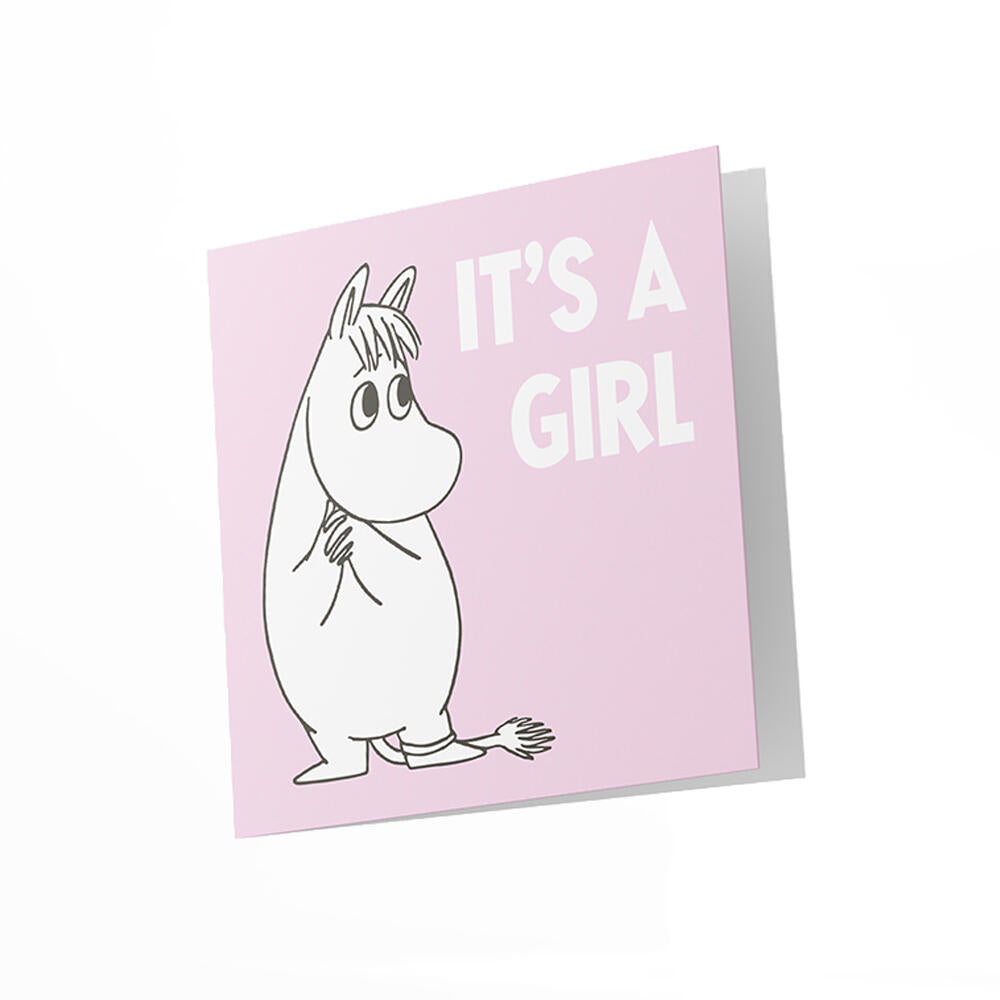 Mummi dobbelkort - It´s a girl