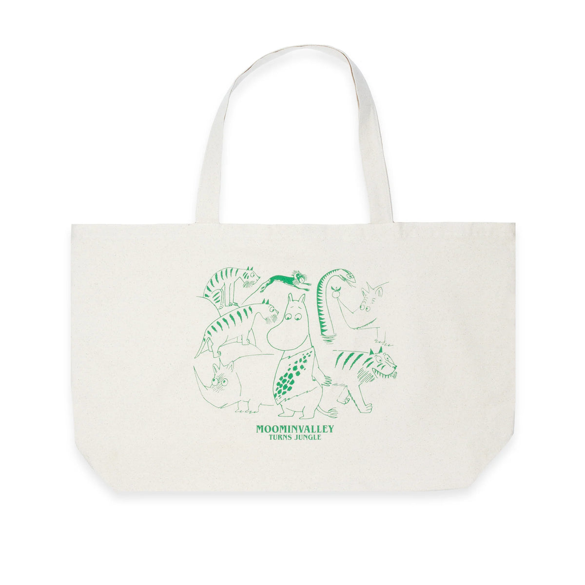 Ekstra Stor Tote Bag Mummi80 Jungel  - Nordicbuddies