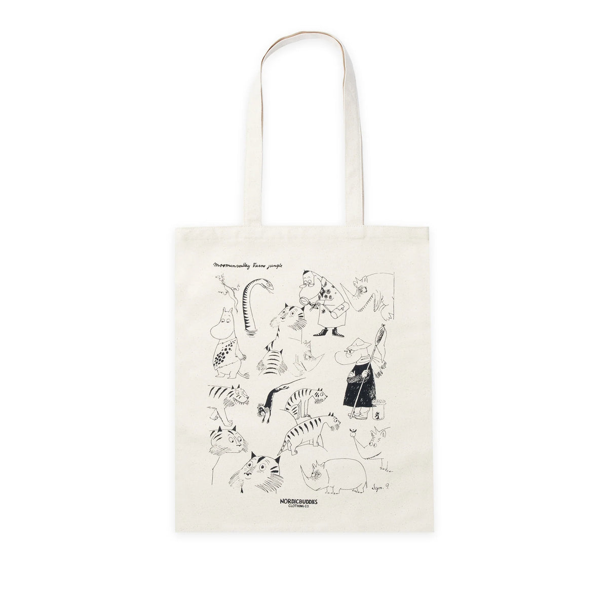 Tote Bag Mummi80 Jungel Natur - Nordicbuddies