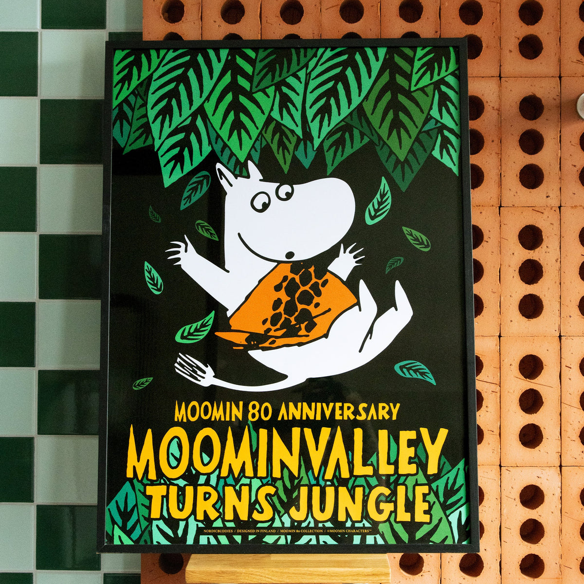Plakat Mummi 80 Anniversary Jungle - Nordicbuddies