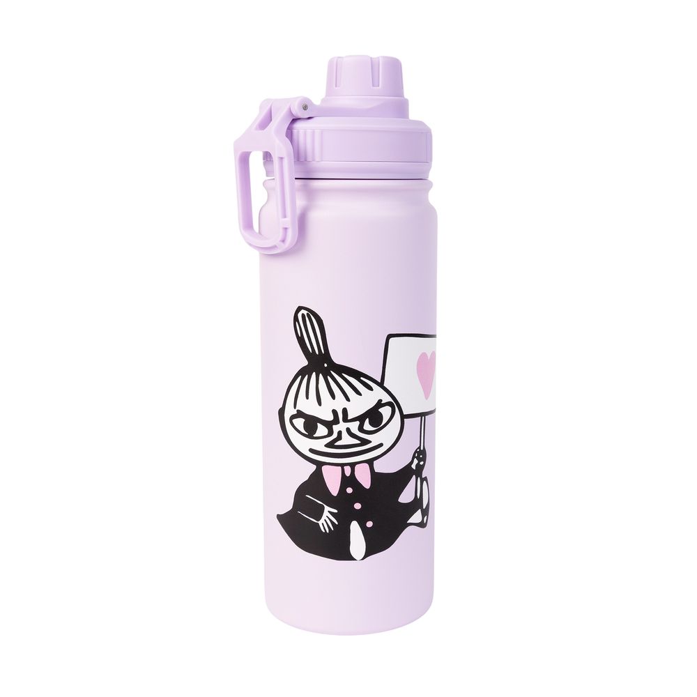 Little My Love Thermal Everyday Bottle Light Violet - The Official Moomin Shop