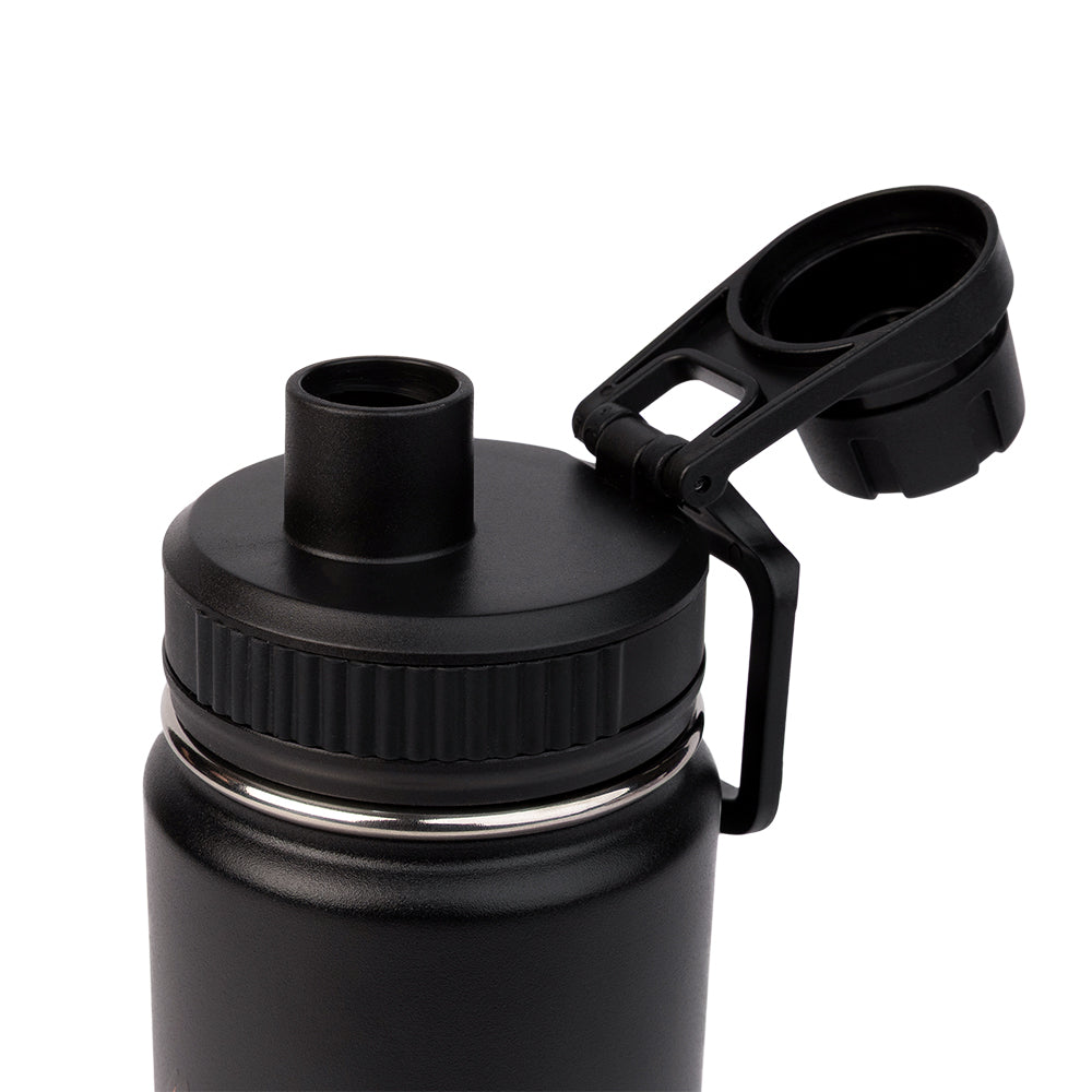 Little My Thermal Everyday Bottle 550ml Black - The Official Moomin Shop