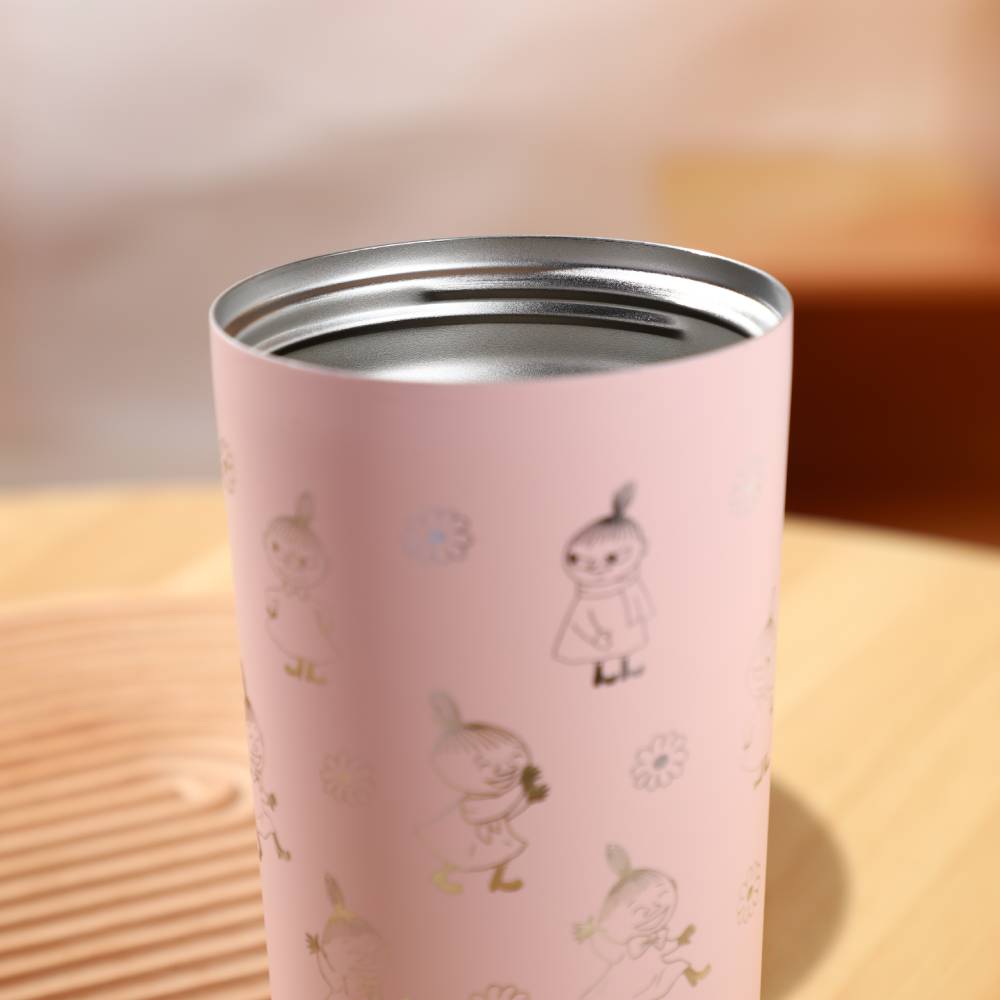 Little My Vacuum Cup Pink 580ml - The Official Moomin Shop