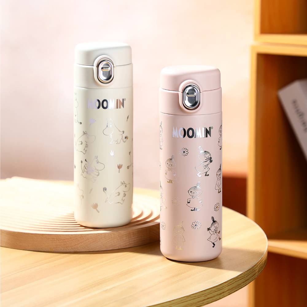 Little My Vacuum Cup Pink 420ml - The Official Moomin Shop
