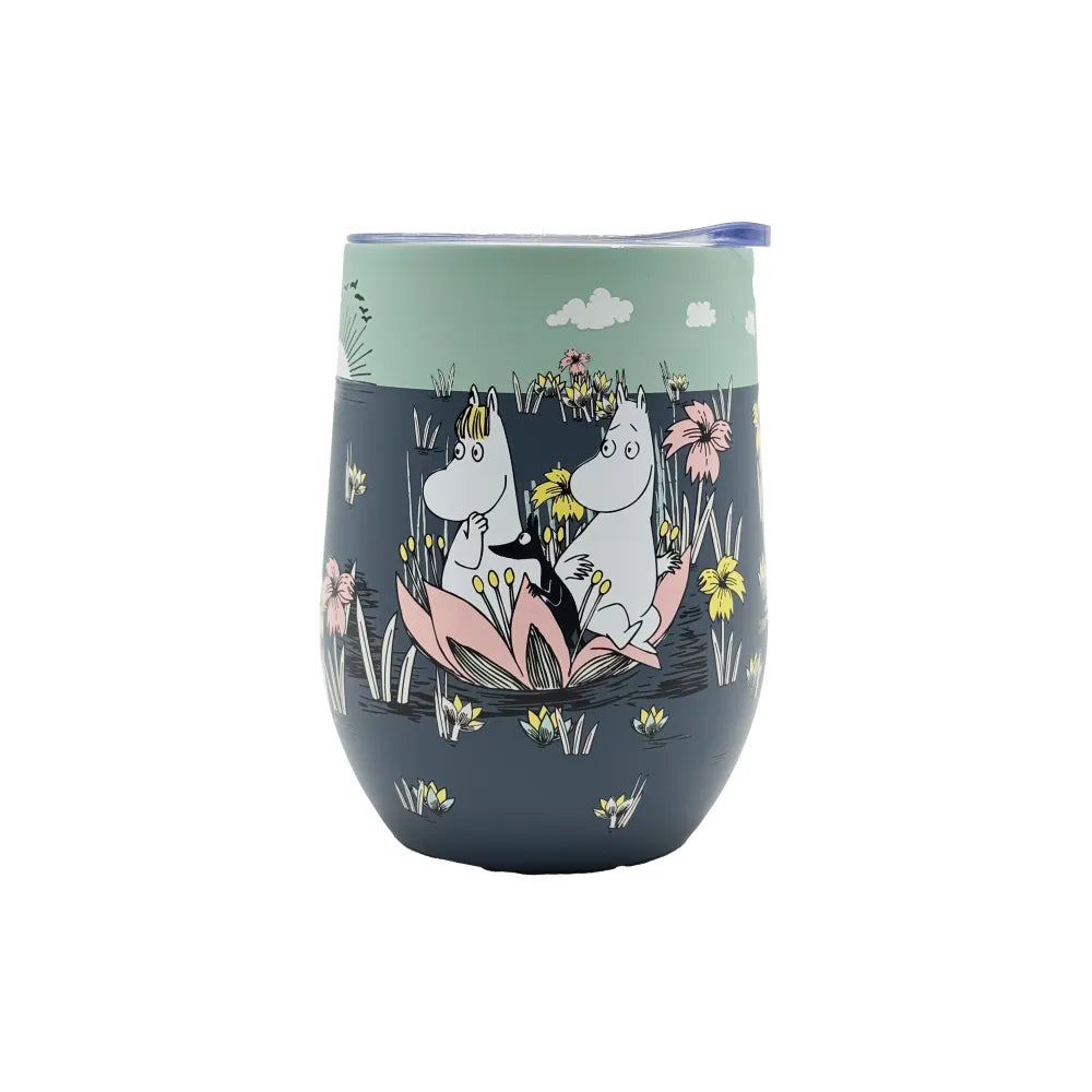 Moomin Lotus Keep Cup 3,5dl - The Official Moomin Shop