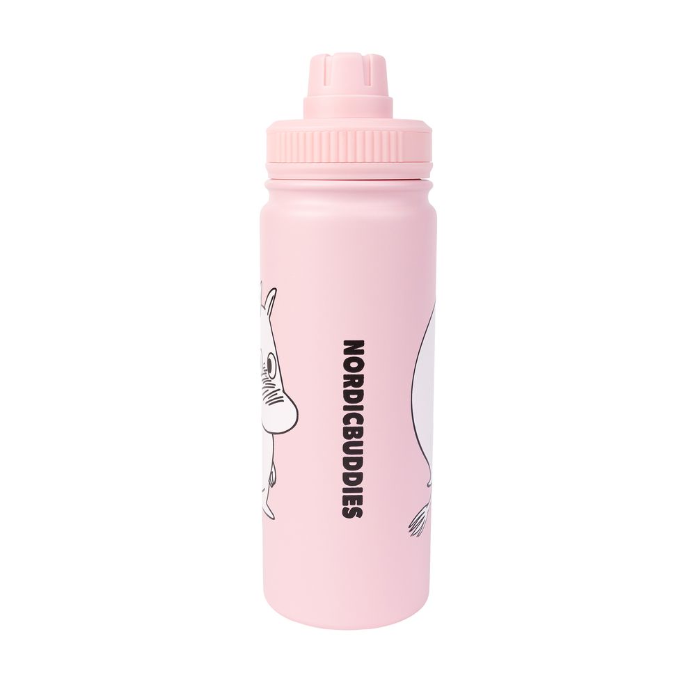 Moomintroll Butt Thermal Everyday Bottle Pink - The Official Moomin Shop