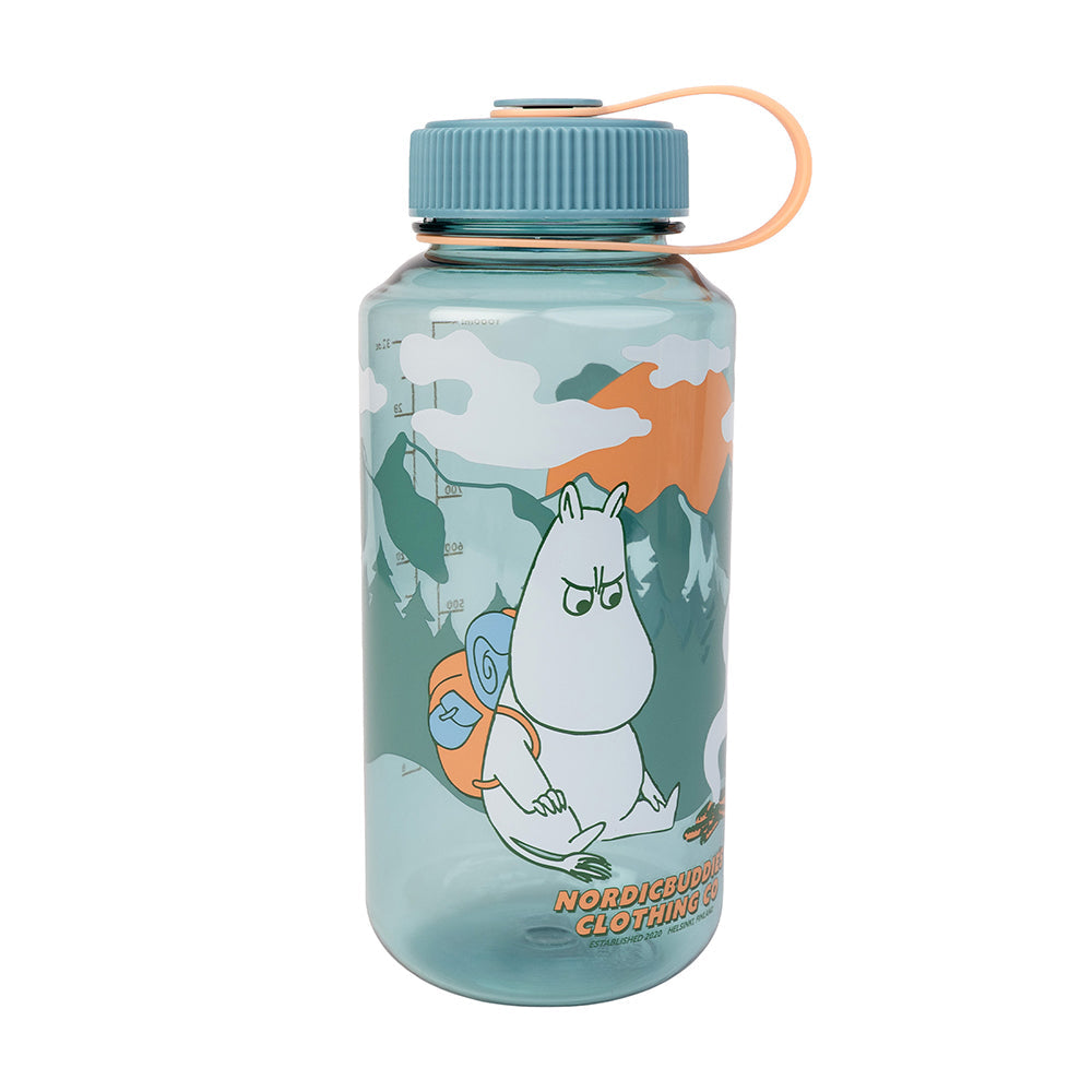 Moomintroll Camping Everyday Water Bottle Green - The Official Moomin Shop