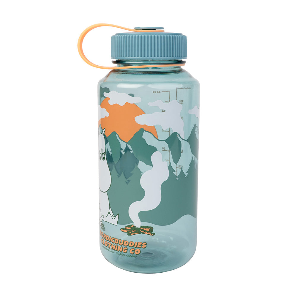 Moomintroll Camping Everyday Water Bottle Green - The Official Moomin Shop