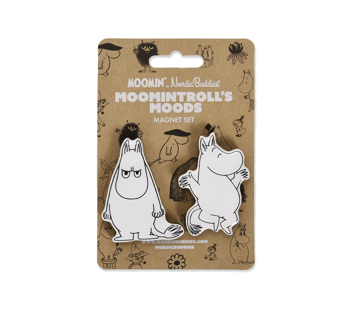 Mummitroll Magneter sett/2 Sint og Glad - Nordicbuddies