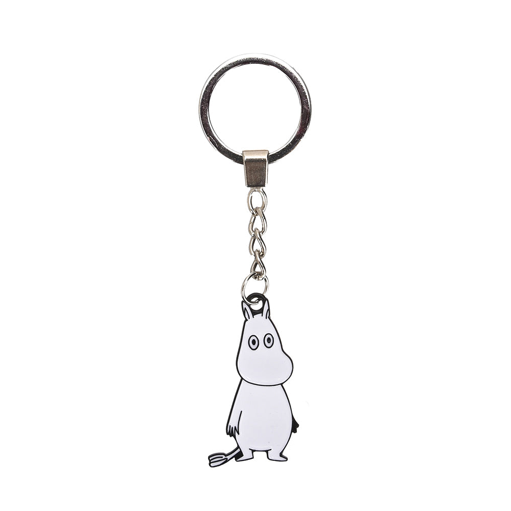Moomintroll Surprised Metal Key Ring - The Official Moomin Shop