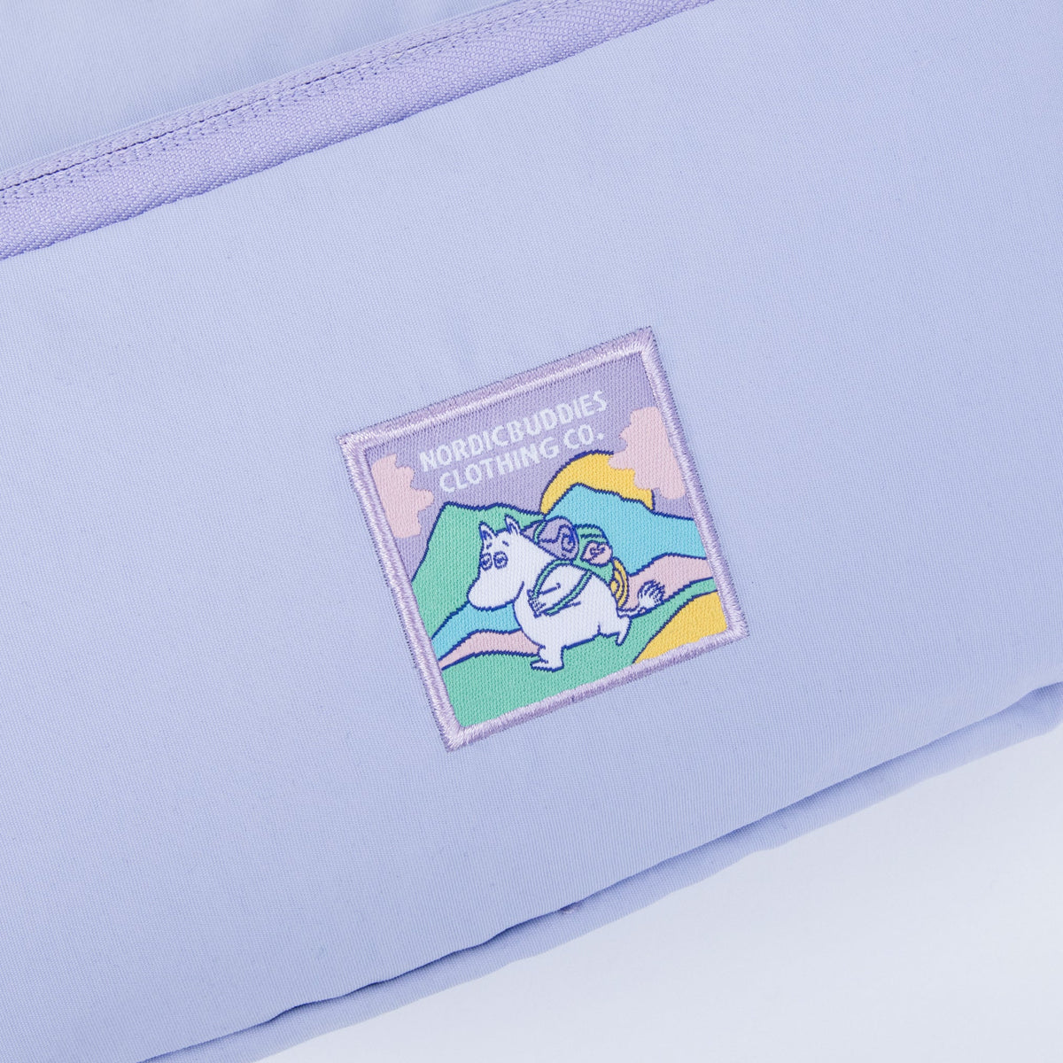 Mummitroll Retro Waist Bag Lilla - Nordicbuddies