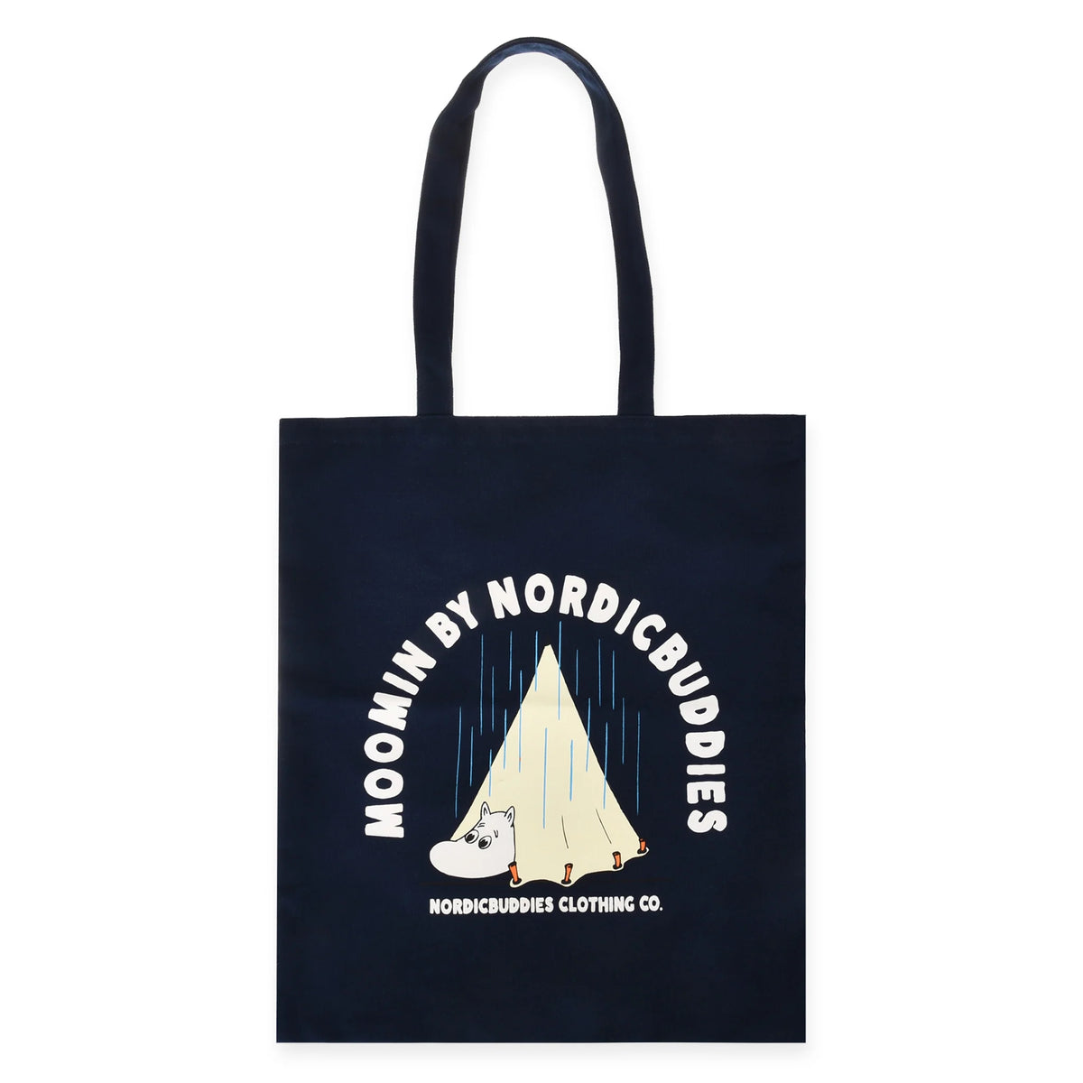 Tote Bag Mummitroll Camping Navy - Nordicbuddies