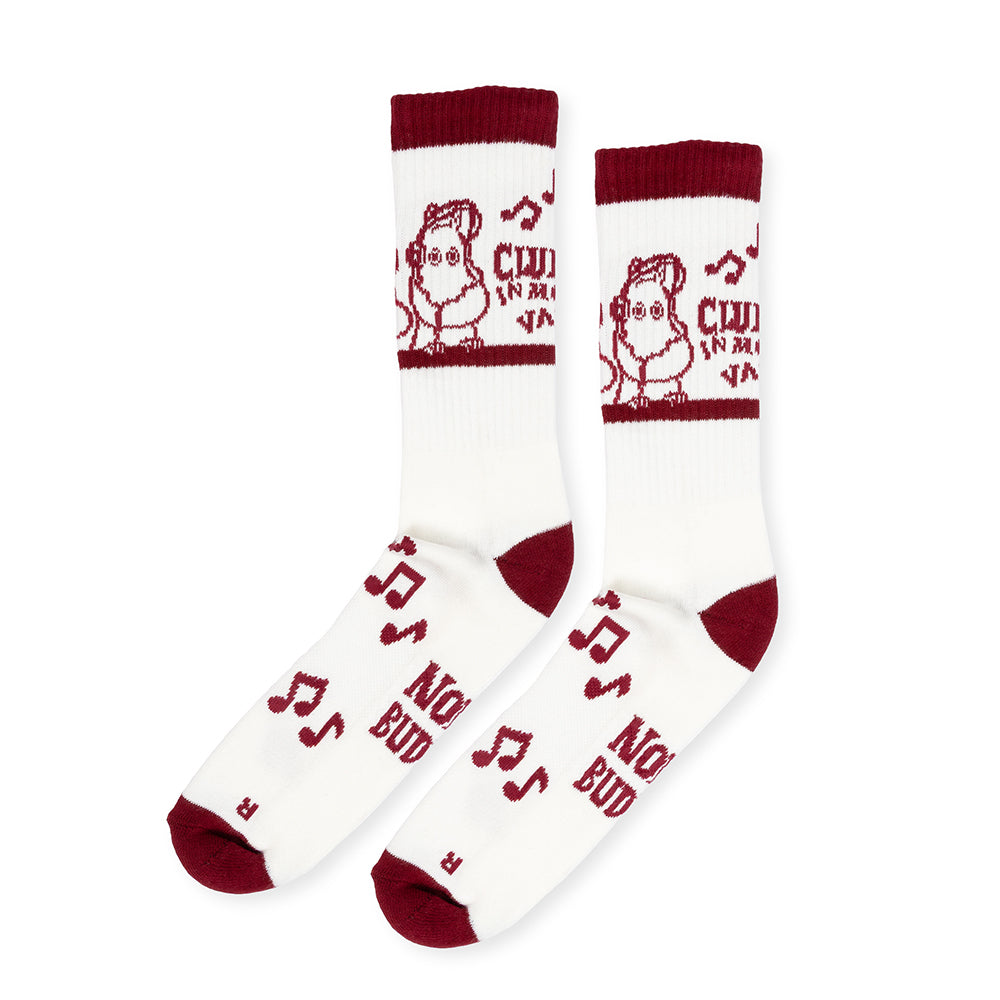 Moomin Club Life Active Socks 40-45 Red - The Official Moomin Shop