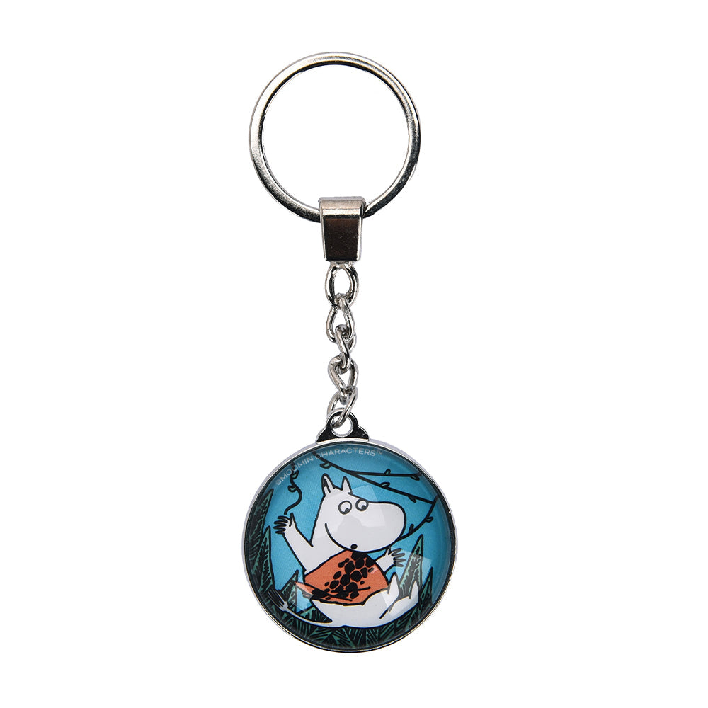 Moomintroll Jungle Keyring Green - The Official Moomin Shop