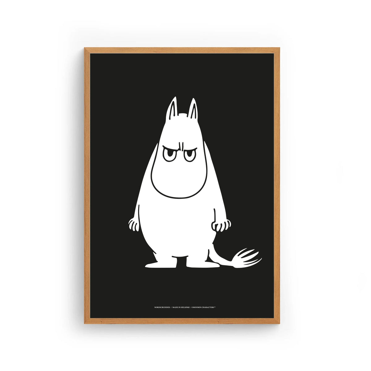 Plakat Sint Mummi Svart - Nordicbuddies