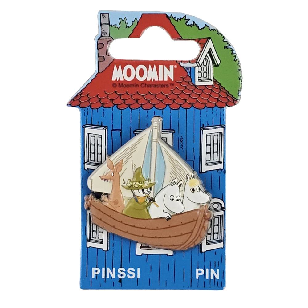 Moomin Boat Pin Badge 3D - The Official Moomin Shop