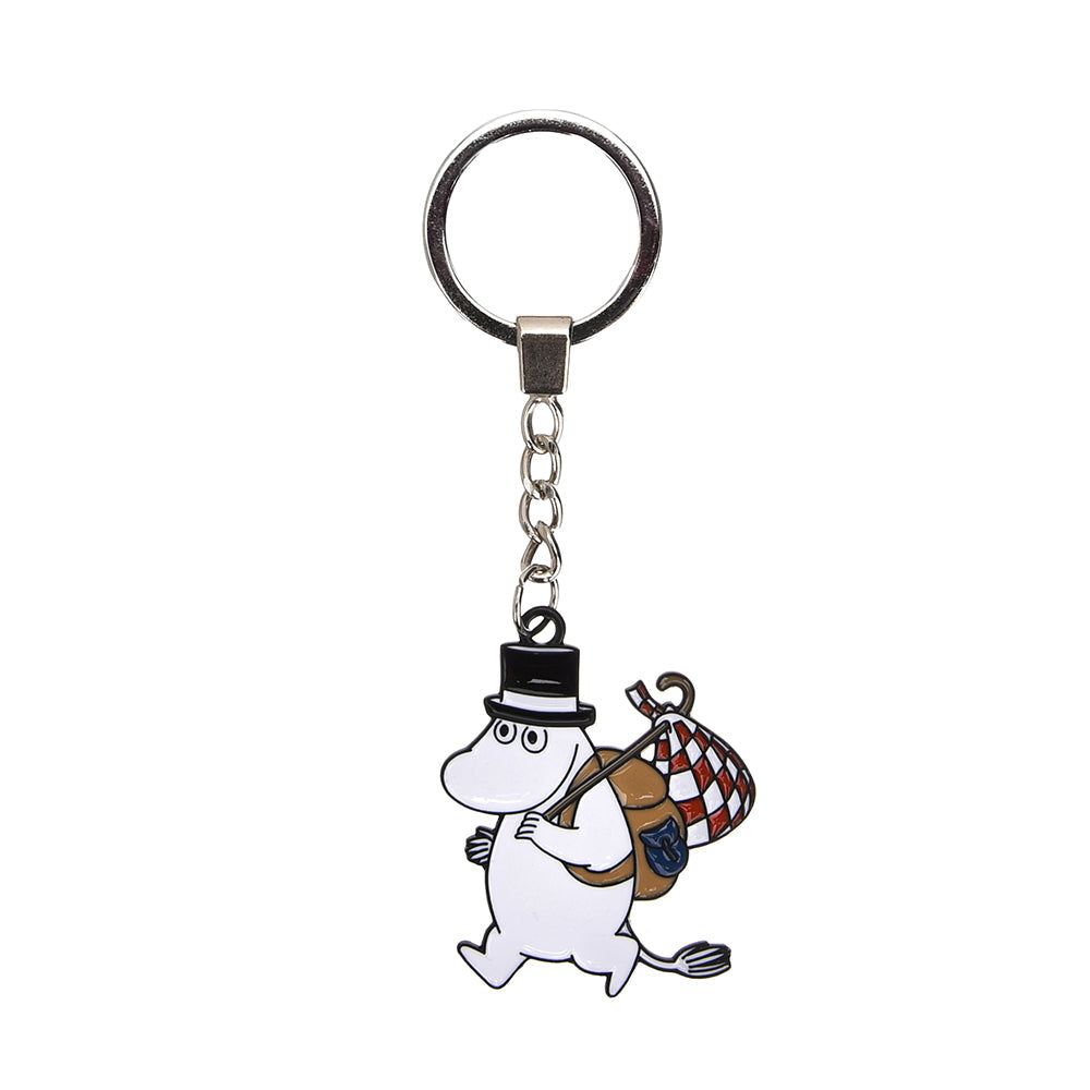 Moominpappa Backpack Metal Key Ring - The Official Moomin Shop