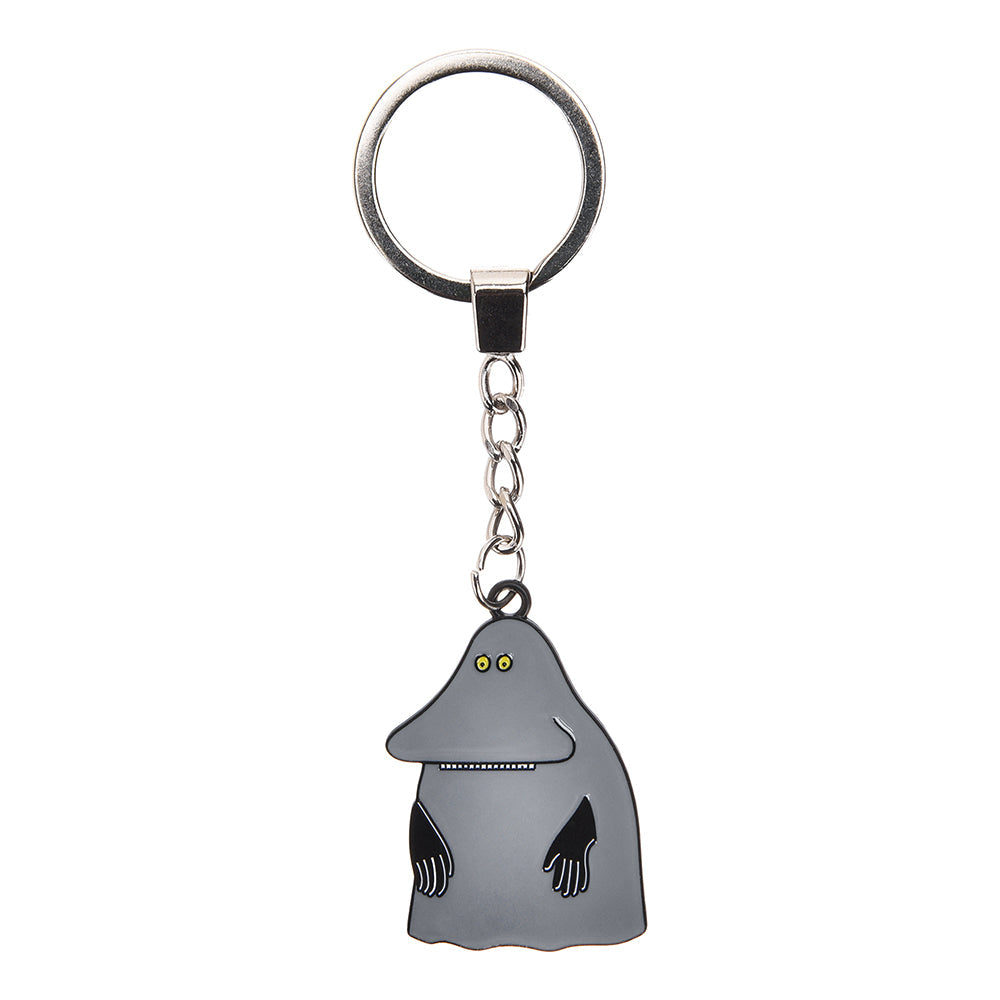 The Groke Key Ring Gray - The Official Moomin Shop