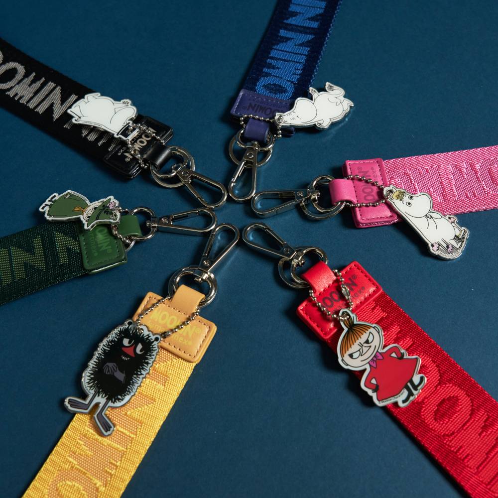 Moomintroll Key Chain Blue - The Official Moomin Shop