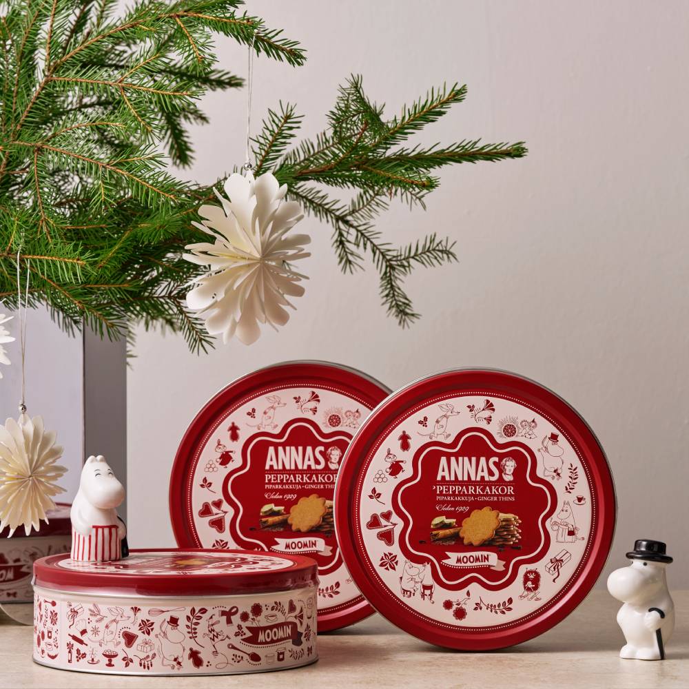 Moomin Annas Gingerbreads Tin 280g - The Official Moomin Shop
