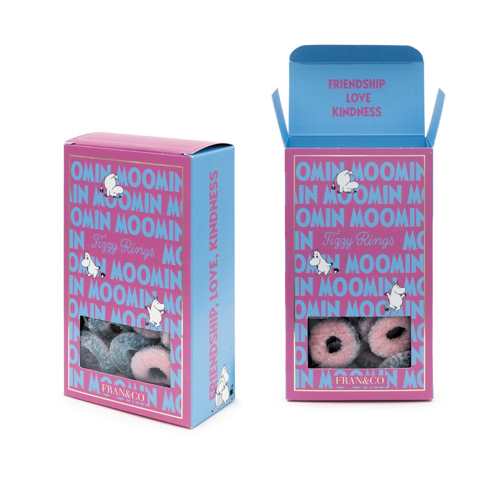 Moomin Fizzy Rings 140g - The Official Moomin Shop