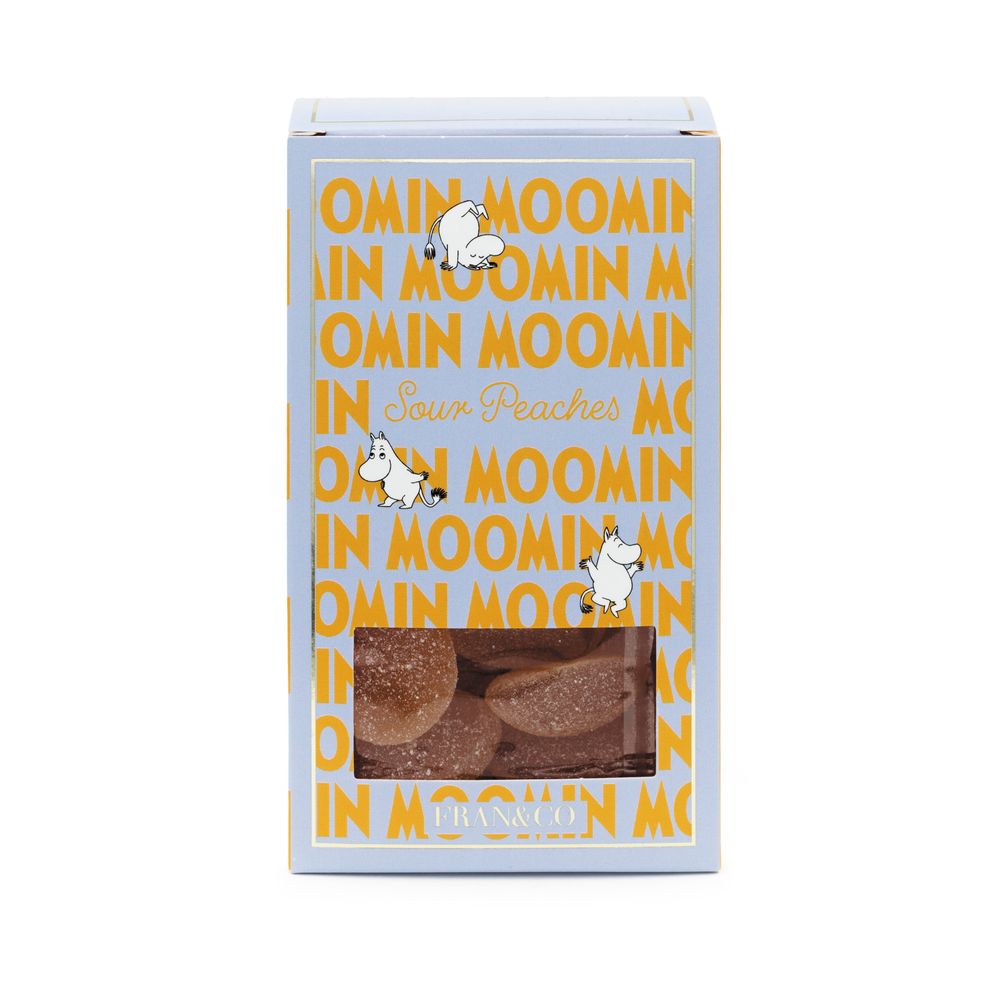 Moomin Sour Peaches 190g - The Official Moomin Shop
