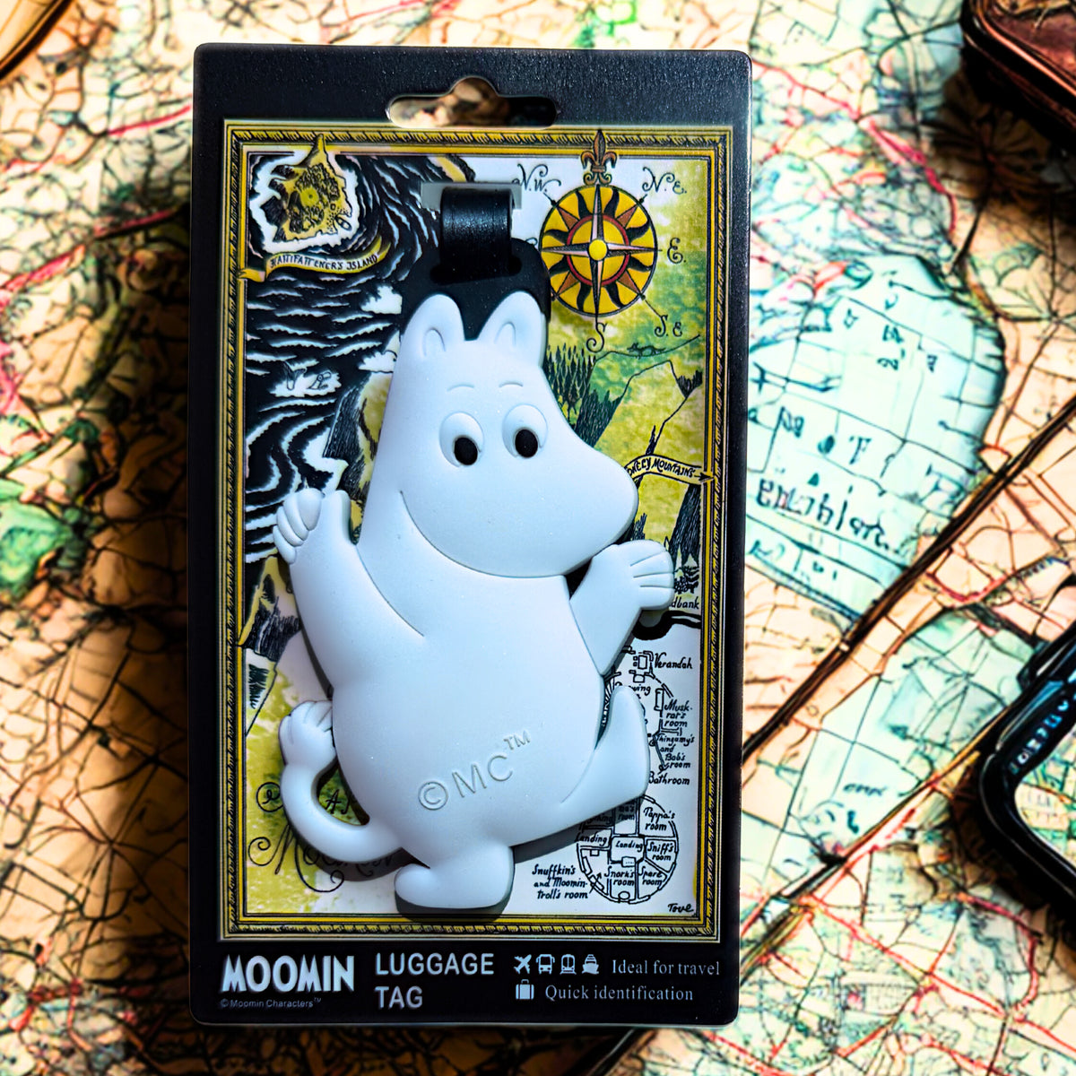 Mummitroll Bagasje Tag - TMF-Trade