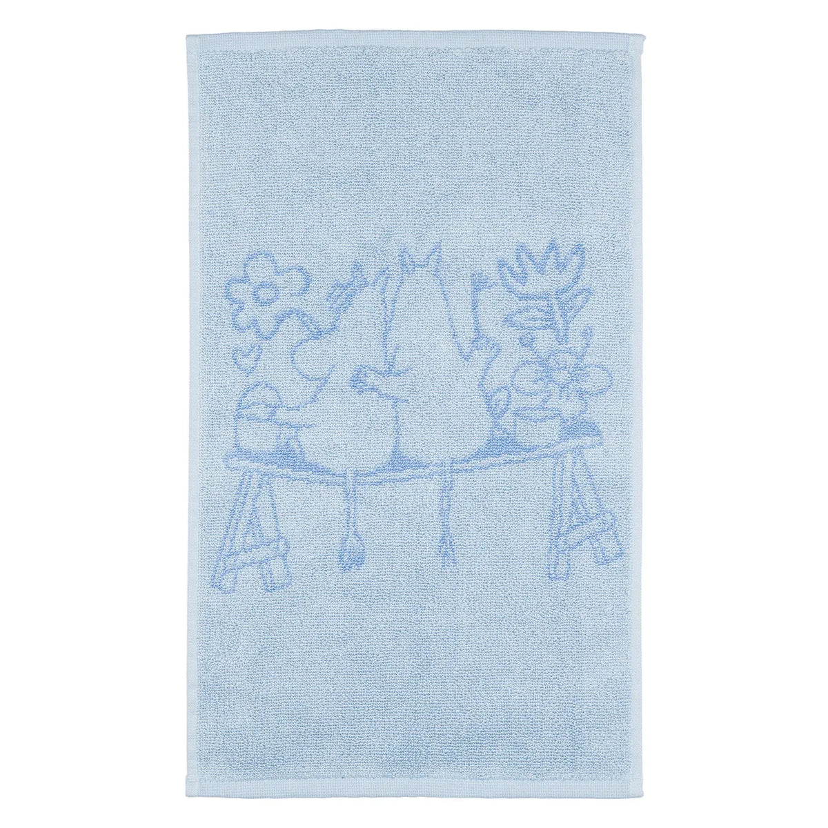 Mummi håndkle 30x50cm Kjærlighet blå
