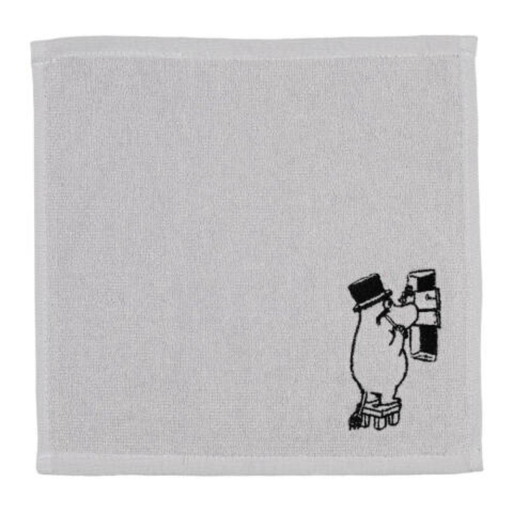 Vaskeklut 25x25 Mummipappa Grå - Moomin Arabia