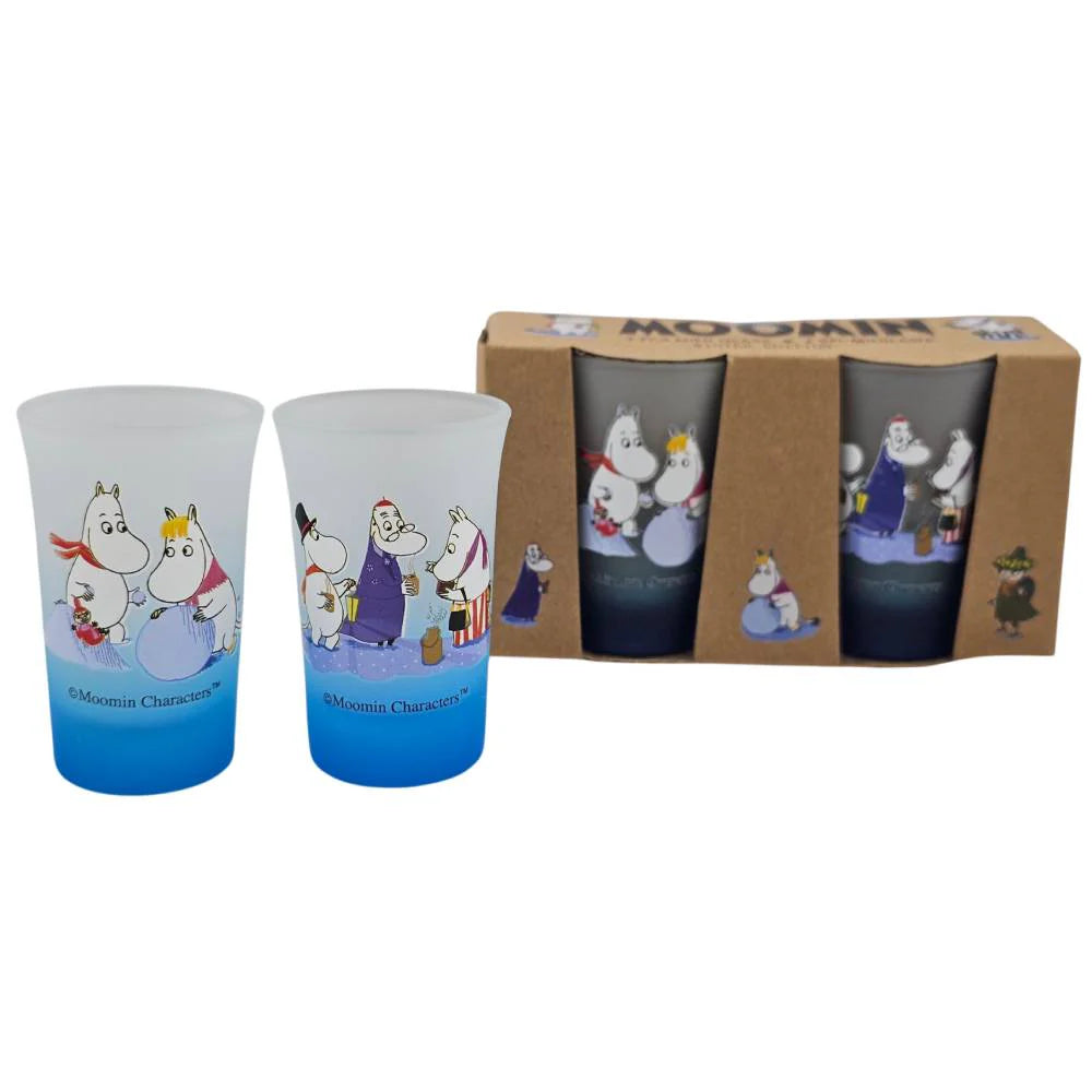 Mini Glass s/2 Mummi Vinter