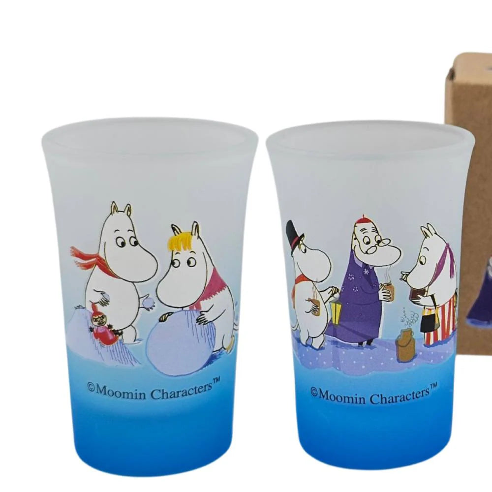 Mini Glass s/2 Mummi Vinter