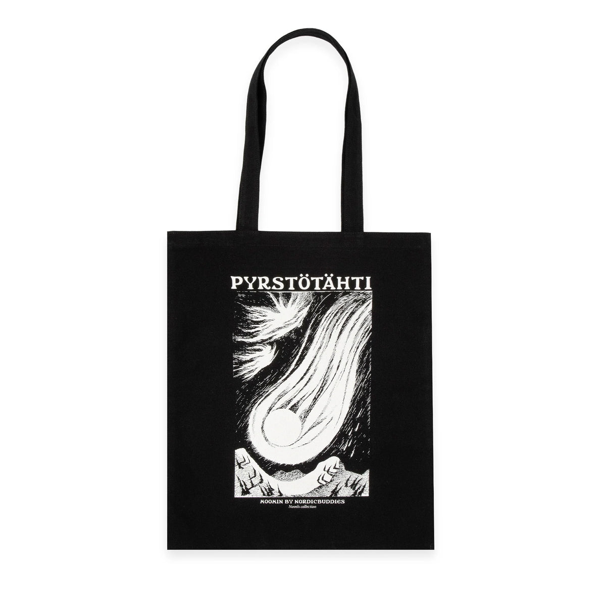 Tote Bag Mummi Novels Svart - Nordicbuddies
