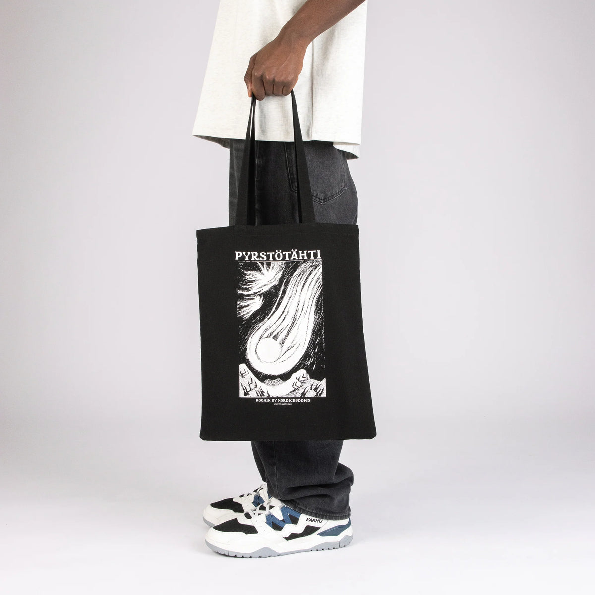 Tote Bag Mummi Novels Svart - Nordicbuddies