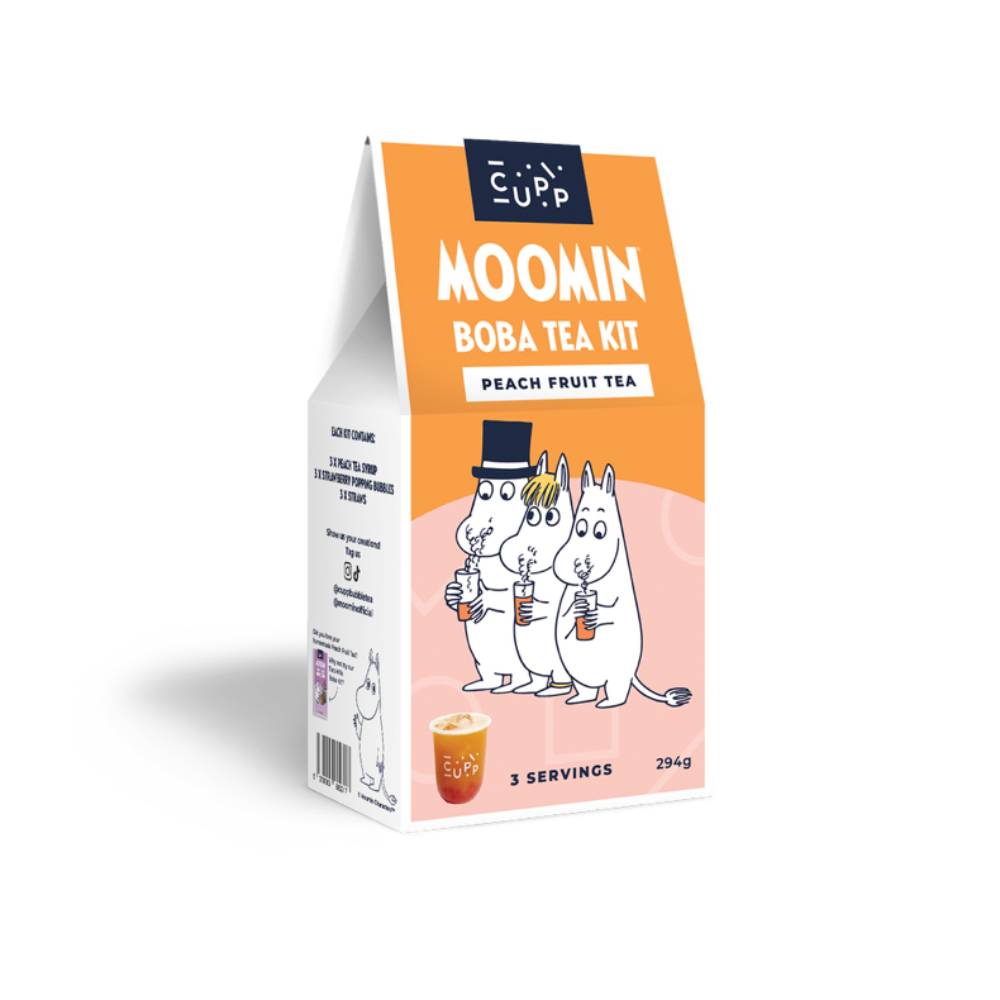 Moomin Boba Tea Kit Peach Fruit - The Official Moomin Shop