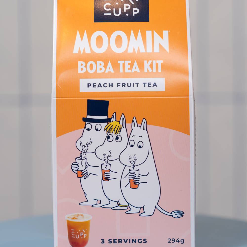 Moomin Boba Tea Kit Peach Fruit - The Official Moomin Shop