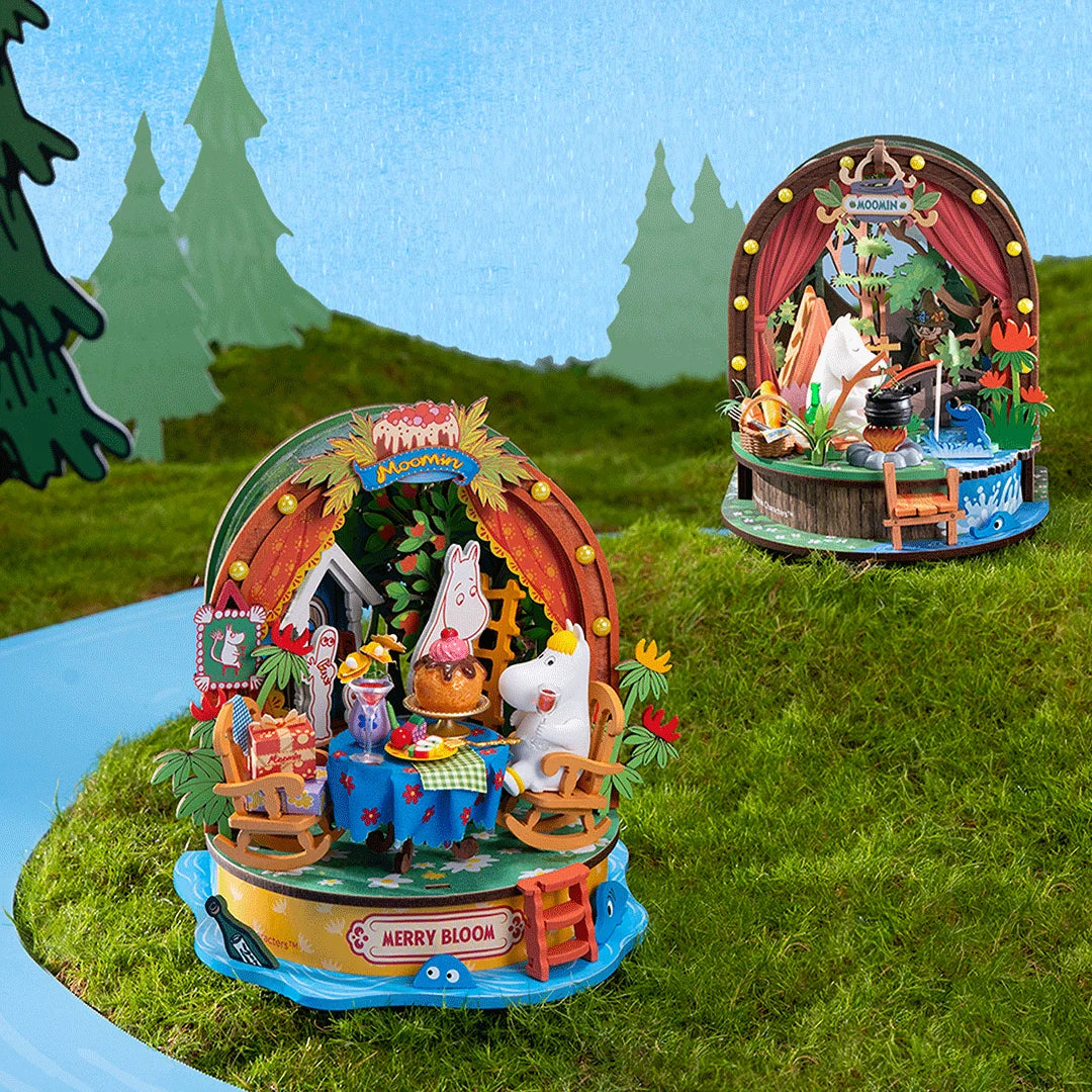 Snorkfrøkens Hagefest DIY 3D Dukkehus - Rolife