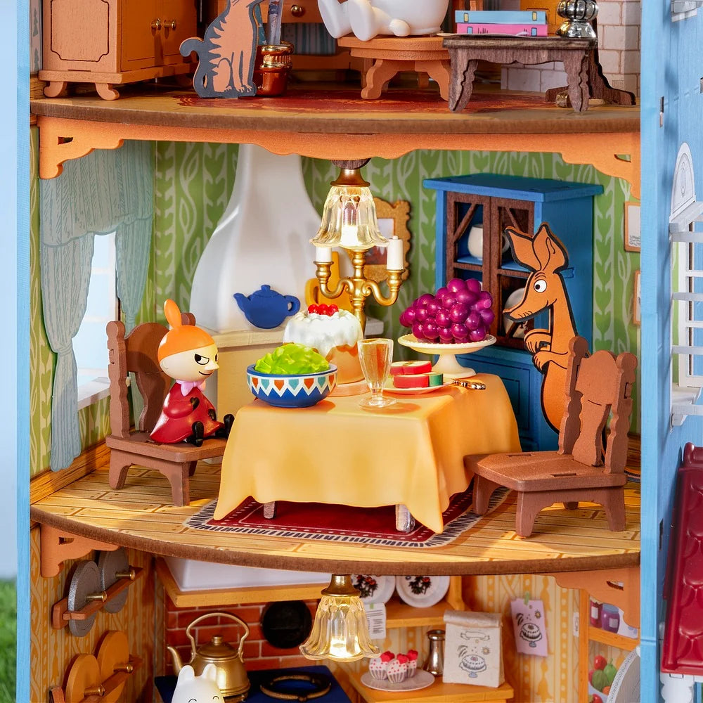 Mummihuset DIY 3D dukkehus