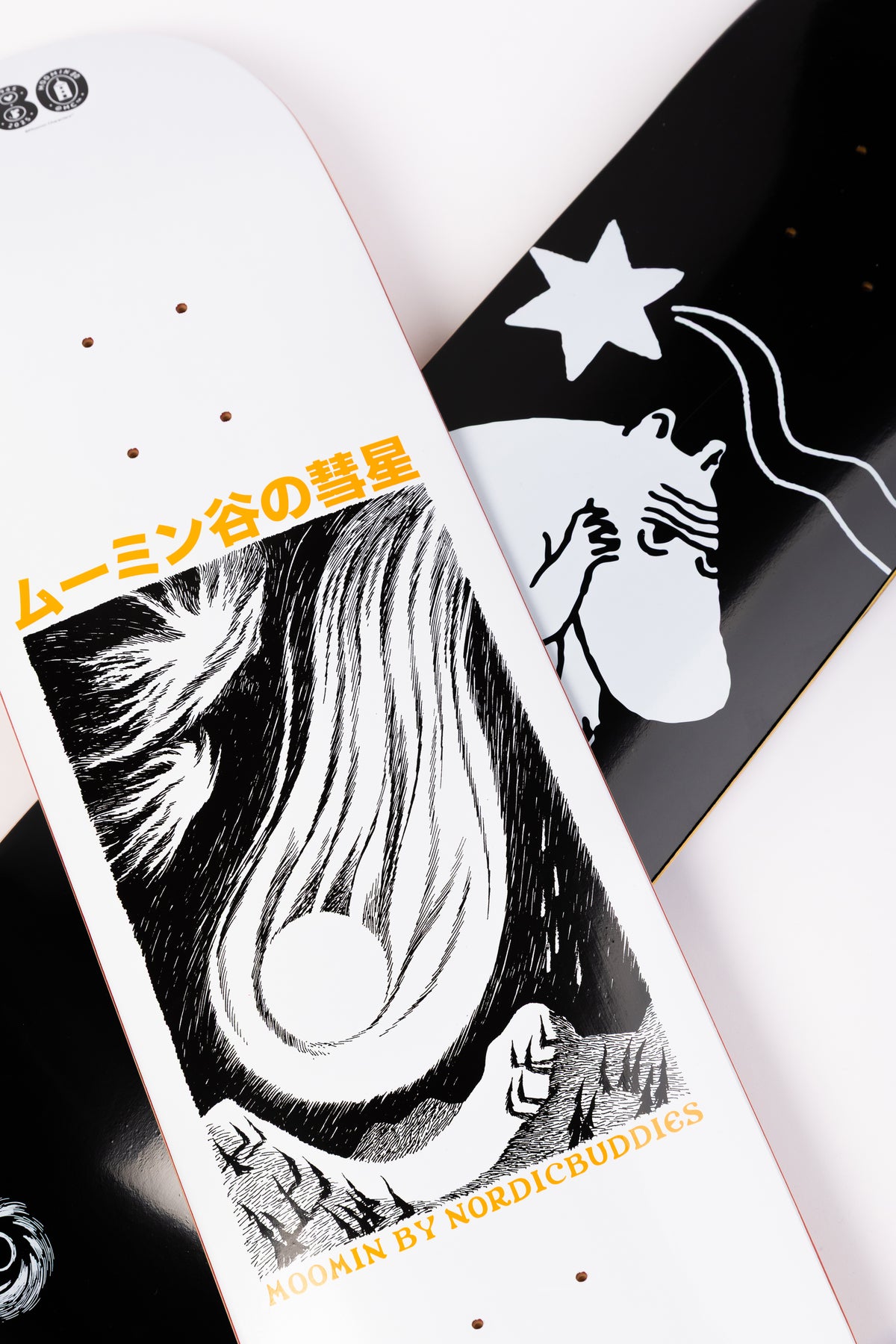 Mummi skateboard by Nordicbuddies - The thinker