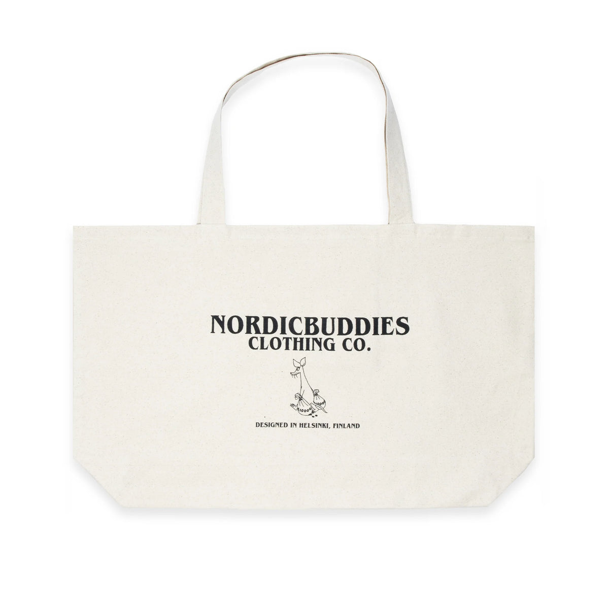 Ekstra Stor Tote Bag Sniff - Nordicbuddies
